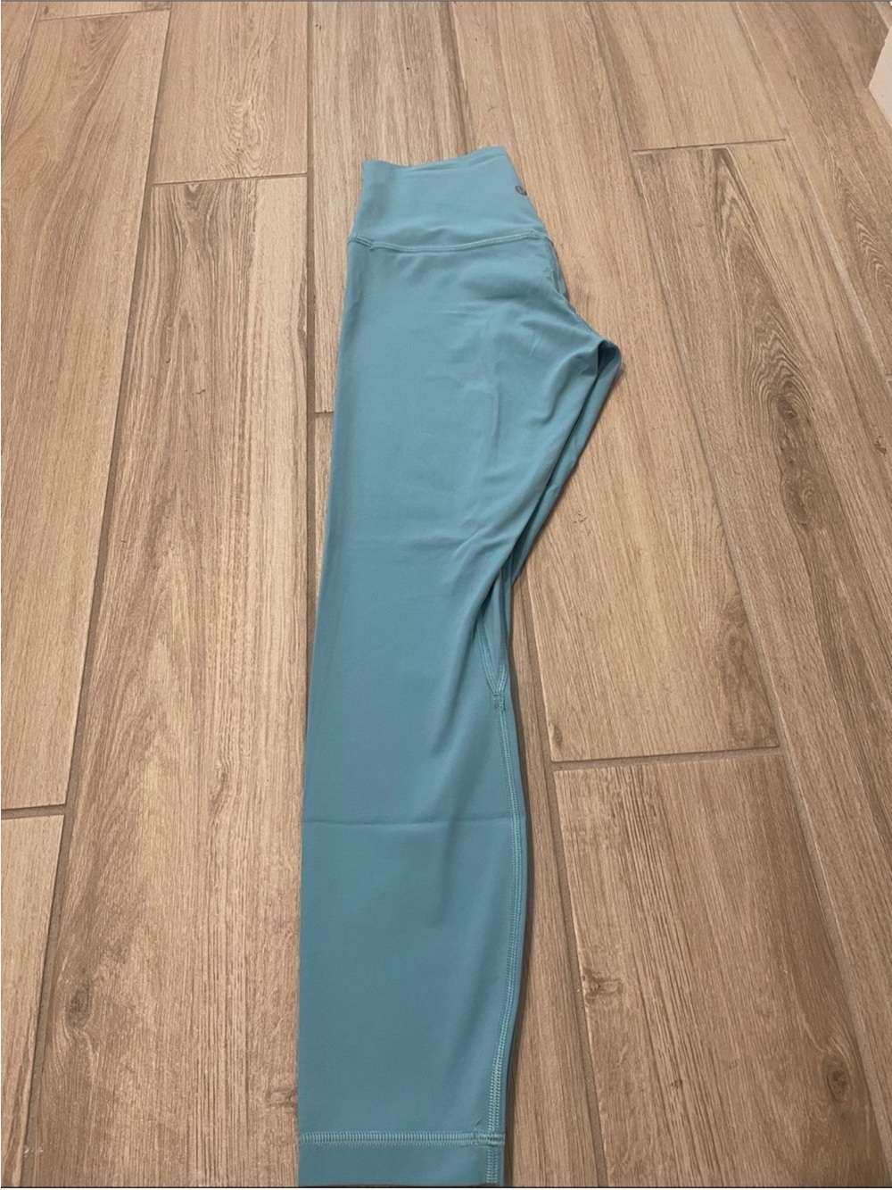 Lululemon Align High Rise Pants 25" Tidal Teal Sz 6 - Picture 7 of 11